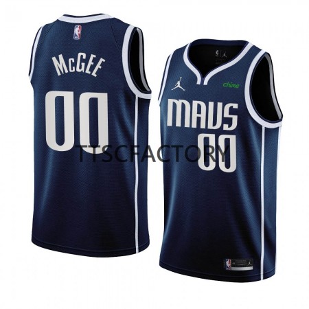 Dres Dallas Mavericks JaVale McGee 00 Nike 2022-23 Statement Edition Navy Swingman - Muške